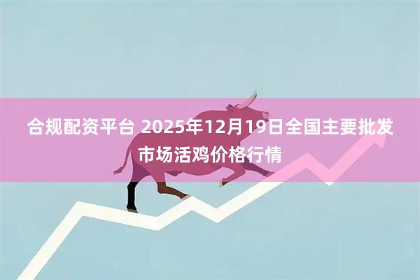 合规配资平台 2025年12月19日全国主要批发市场活鸡价格行情